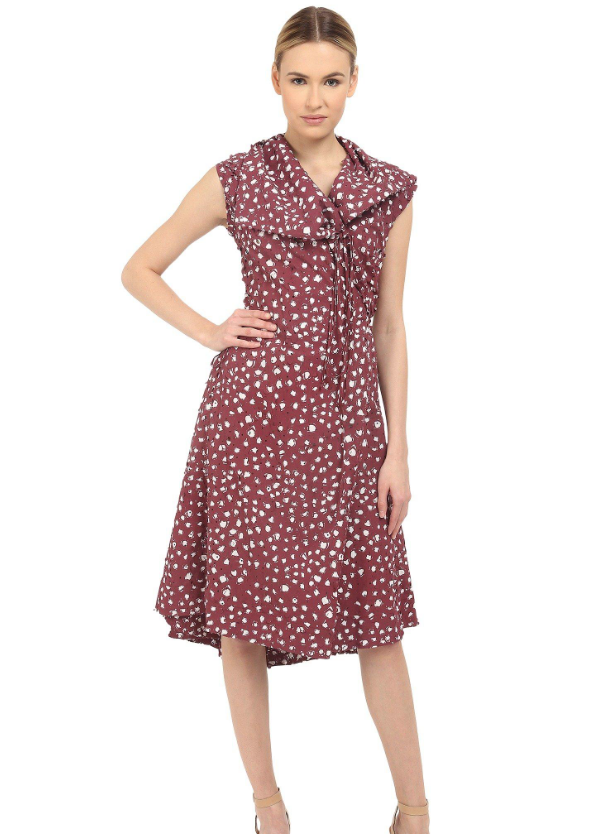 Vivienne Westwood Homemade Wash Cross Tie Wrap Dress Size 44 L22308