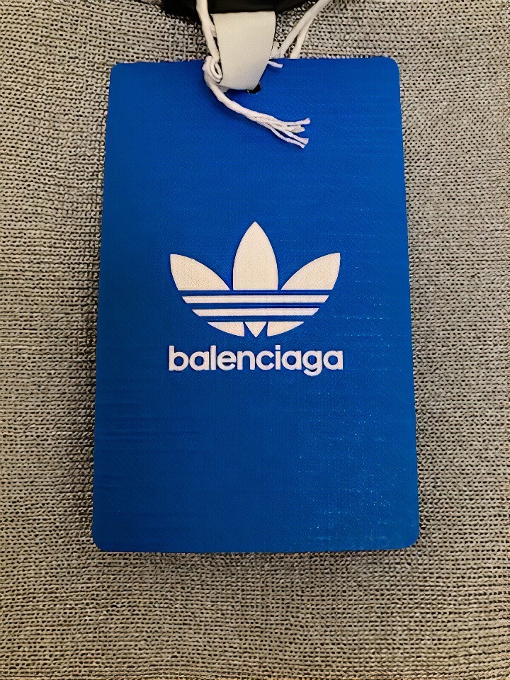 Balenciaga x Adidas Mock Neck Lurex Knit Top Size S ASO Kim