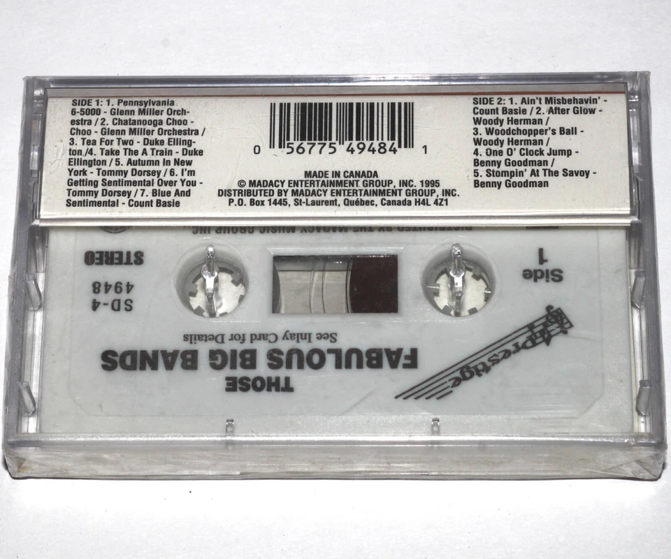 Those Fabulous Big Bands (Cassette Tape 1995) SD-4-4948 NEW SEALED - Image 2 of 4