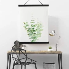 Magnetic Frame – Magnetic Wood Frame for Wall Hanging – 36-inch Magnetic Poster