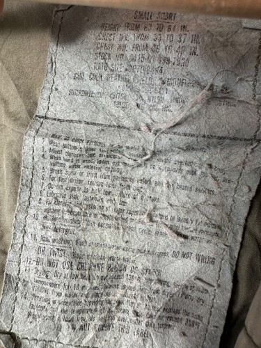 Genuine US M65 Woodland Camouflage Field Jacket - Small Short - Picture 15 of 22