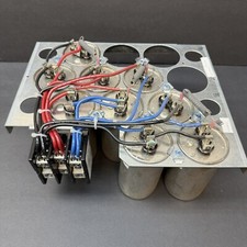 CDE 04-08140 45uF+6% 600V 50/60Hz Capacitors W/ Marathon 1423570 Block