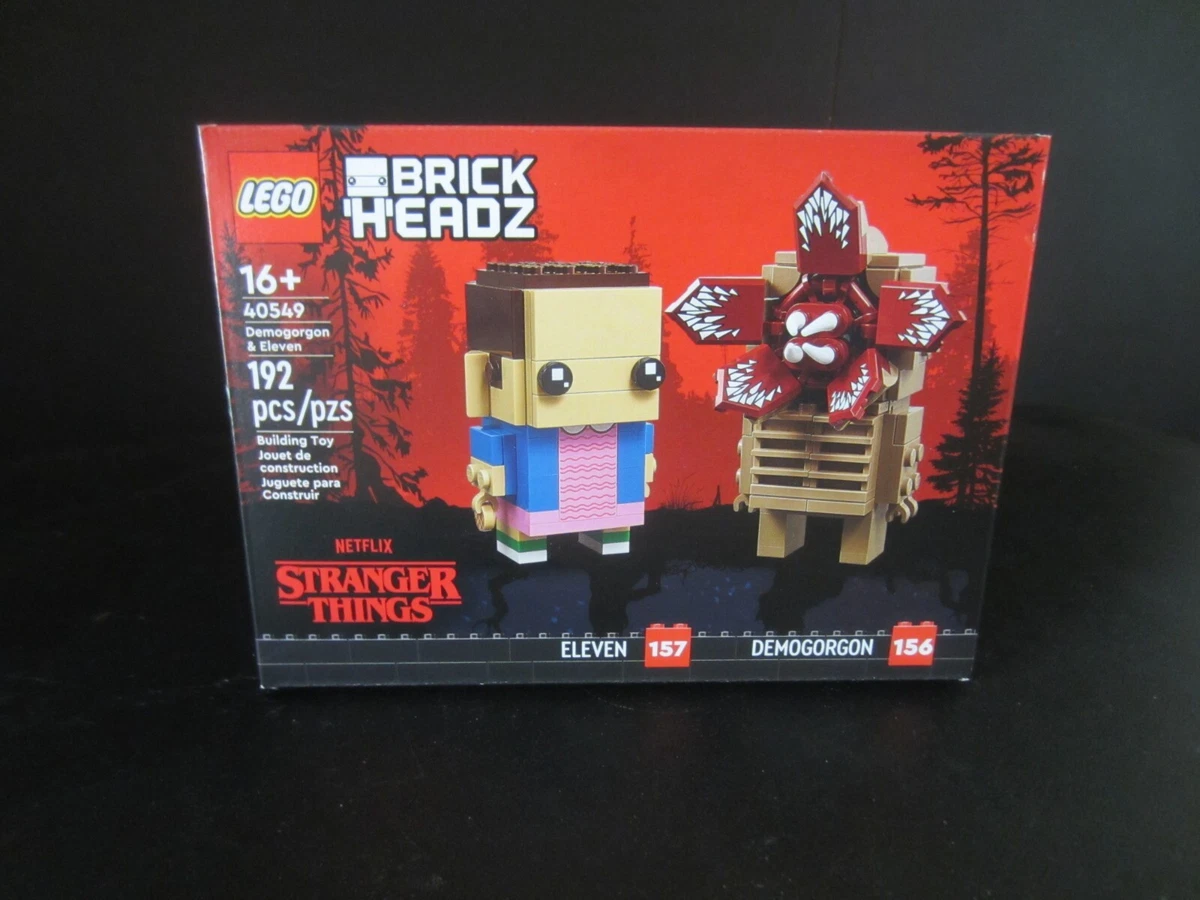 LEGO Brickheadz Stranger Things Demogorgon Eleven 40549 NEW SEALED BOX NSB
