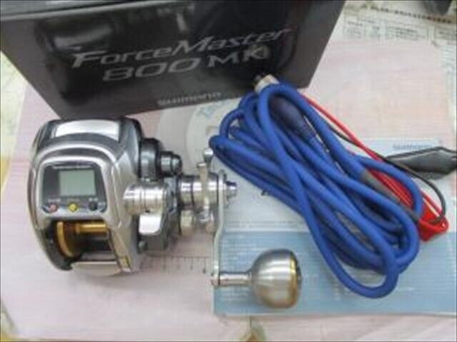 Shimano 11 Force Master 800MK Electric Reel Used with Box | eBay Shimano 11 Force Master 800MK Electric Reel Used with Box | eBay