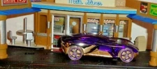 HOT WHEELS Loose Foward Force (Clear Purple Version)