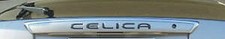 New 2000-2005 Toyota Celica Rear Hatch Embossed Decals Inserts Inlays Gts Gt Trd New 2000-2005 Toyota Celica Rear Hatch Embossed Decals Inserts Inlays Gts Gt Trd