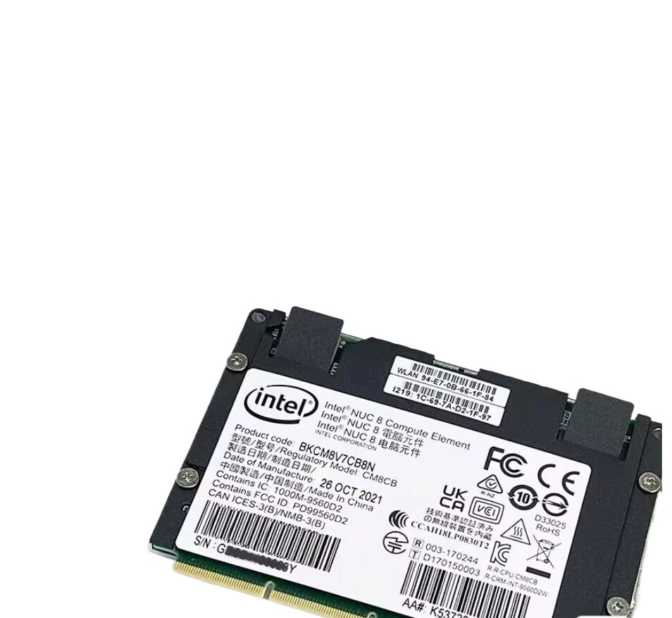 Intel NUC computing module, BKCM8V7CB8N Core i7-8665U with 8GB of memory - Image 2 of 3