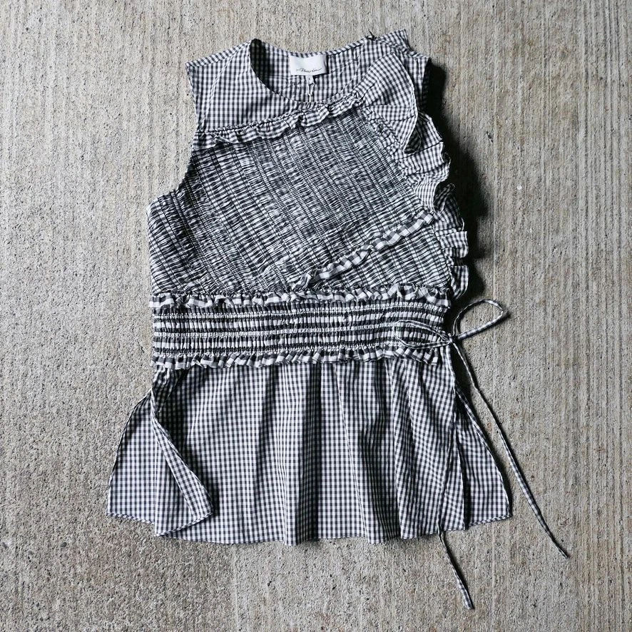 Phillip lim sale smocked blouse
