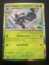 POKEMON Card - Lokix 021/193 - Holo Rare - Paldea Evolved - NM
