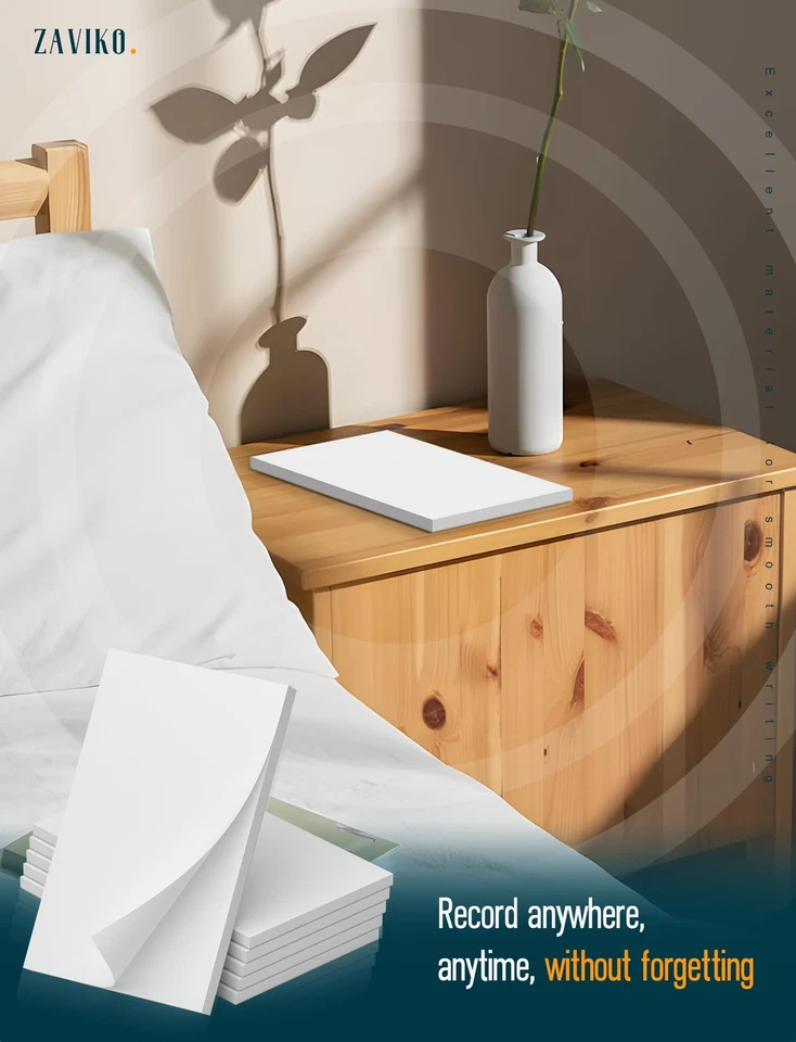 Note Pads 4X6, 6 Pack Mini Blank Notepad 4X6, Small Notepads 4X6 Paper Pads - Image 2 of 4