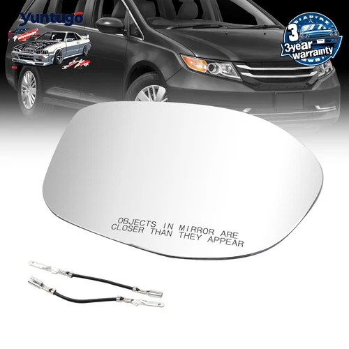 For 2014-2017 Honda Odyssey US Heated Mirror Glass Passenger Side W/ Backing