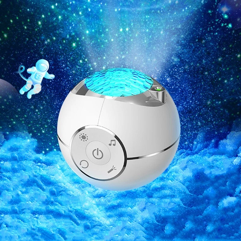 Music Remote Control LED Starry Sky Galaxy Projector Night Light for Festivals - image 3 of 4