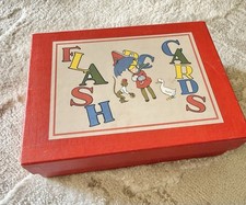 VTG 2002 Cavallini ABC Flash Cards Complete Set Reproduced from 1930s Alphabet