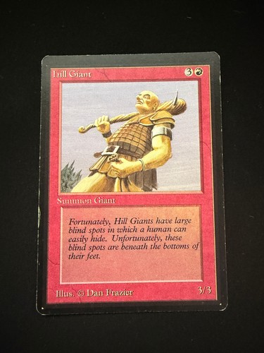 Magic the Gathering: Beta Hill Giant MTG Beta - Picture 1 of 3