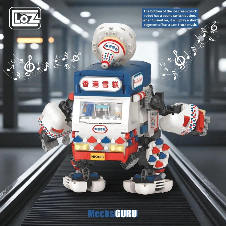 LOZ Mini Blocks HK SOFTEE Robot - Building Blocks Mech- Adults Collectible - Image 2 of 4