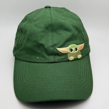 Star Wars Grogu Baby Yoda Baseball Cap Hat Boys Green Adjustable