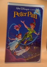 Peter Pan VHS Disney Clamshell Black Diamond Acceptable-G **Buy 2 Get 1 Free**