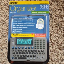Royal DM3070 192KB Electronic Organizer - Black