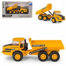 Mini Construction Dumper Truck 14.2cm Metal Plastic Diecast Toy