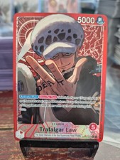 Trafalgar Law - OP14-001 (Alternate Art) OP14-001 The Azure Sea's Seven Foil