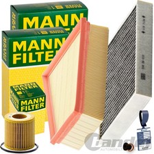MANN FILTER INSPEKTIONSPAKET passend für 1.2 i VW POLO 6R SKODA FABIA 2 IBIZA 4