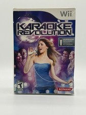 Karaoke Revolution Nintendo Wii, 2009 W/ Mic Microphone Complete Tested