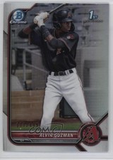 2022 Bowman Chrome Prospects Refractor 177/499 Alvin Guzman #BCP-18