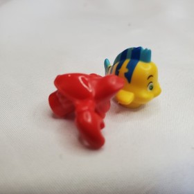 Lego Disney Princess Ariel FLOUNDER FISH & SEBASTIAN Minifgures 41050 41145