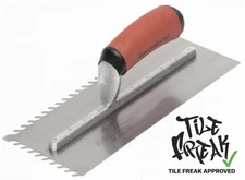Marshalltown 11" LayFlat Notched Trowels