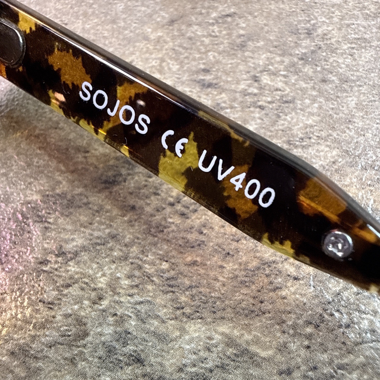 SOJOS SJ2050 C9 Tortoise Rectangular Sunglasses U… - image 8