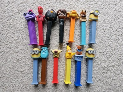 13 PEZ-Spender Star Wars, Harry Potter, Minions