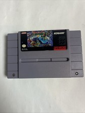 Authentic TMNT Teenage Mutant Ninja Turtles IV Turtles in Time Snes Nintendo VGC