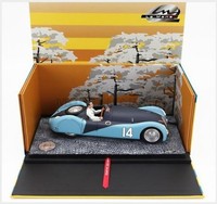 Le Mans Miniatures 118003/14M Bugatti F1 Type 57S 45 N 14 A.C.F. Gp 1937 Jean