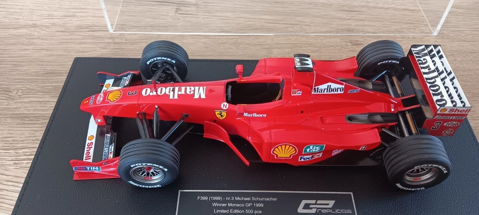 Ferrari F1 399 N3 Michael Schumacher 1/18GP Replicas - Photo 2/4