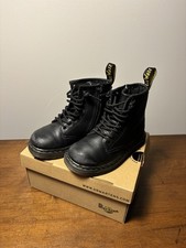 Dr. Doc Martens 1460 Junior Toddler Black Lea...