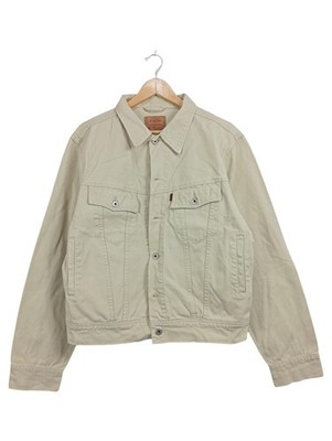 Levi's Herren Jeansjacke Casual Beige Gr. 52, XL Baumwolle