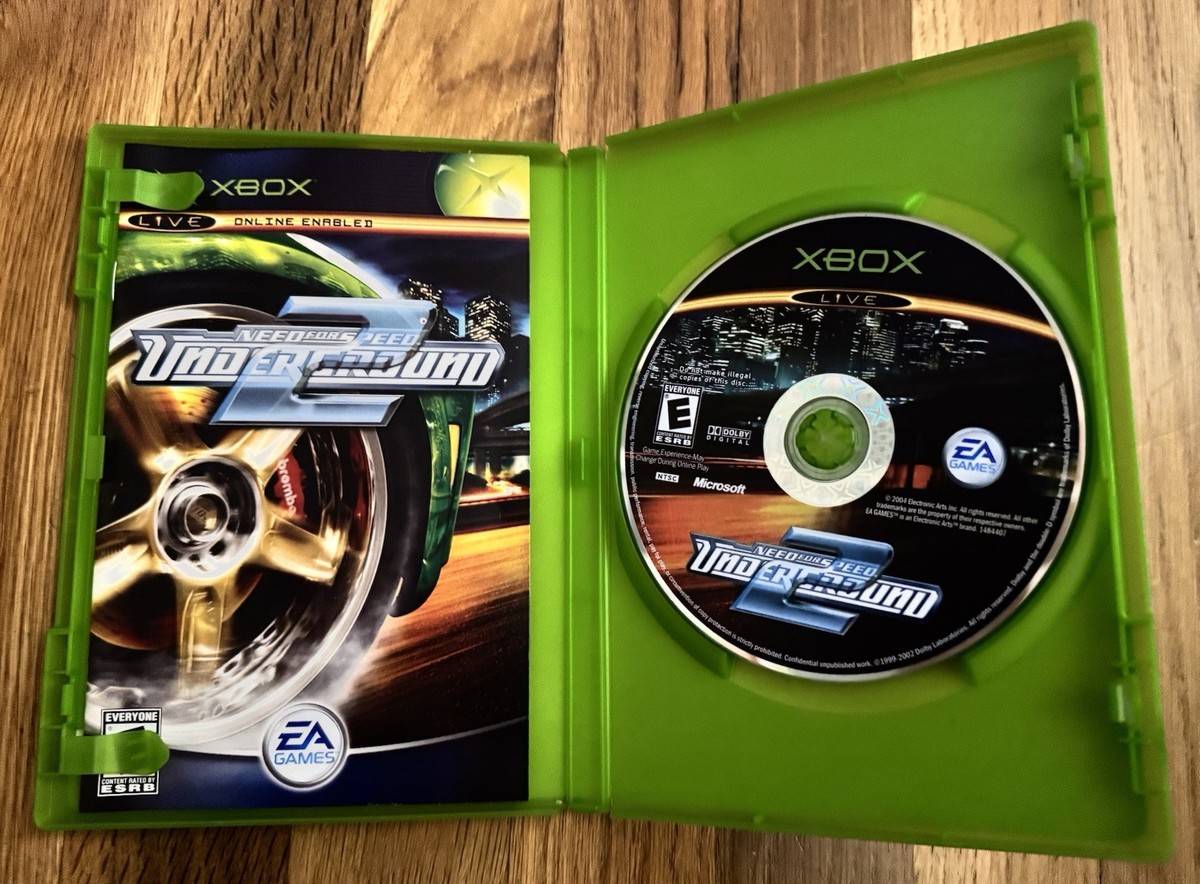 Need for Speed: Underground (Microsoft Xbox, 2004) for sale