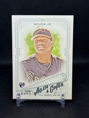 2018 Topps Allen & Ginter #207 Ronald Acuna Jr. RC Braves