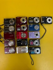 Lot 16x Nikon Sanyo Digital Cameras - AS IS Condition - Untested