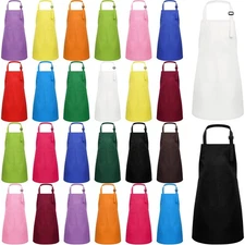 Foaincore 26 Pieces Kids Apron Set Boys Girls Aprons with Pockets Kids Kitche...