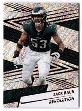 2025 Panini Revolution - #54 Zack Baun Philadelphia Eagles