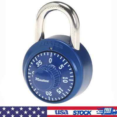 Master Lock 1530DCM Locker Lock Combination Padlock, 1 Pack, Assorted Colors