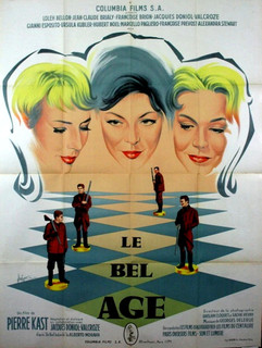 Françoise Brion Françoise Prevost Brialy LE BEL AGE Pierre Kast 1960 120x160