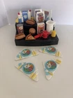 Vintage LOT Miscellaneous Barbie Accessories FOOD ITEMS, Food Trays, Dog Food