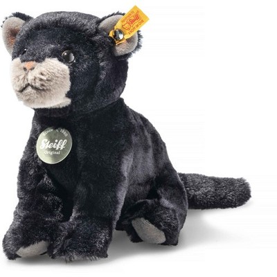 Steiff 067938 Teddies for tomorrow Taky Baby Panther, Plüsch, 19 cm, schwarz