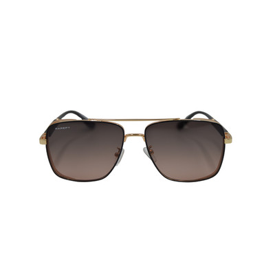 RAREFY Gold Eclipse UV400 Sonnenbrille graubraune Gläser