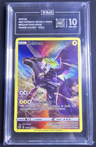 Zekrom graded TAG 10 for sale on eBay