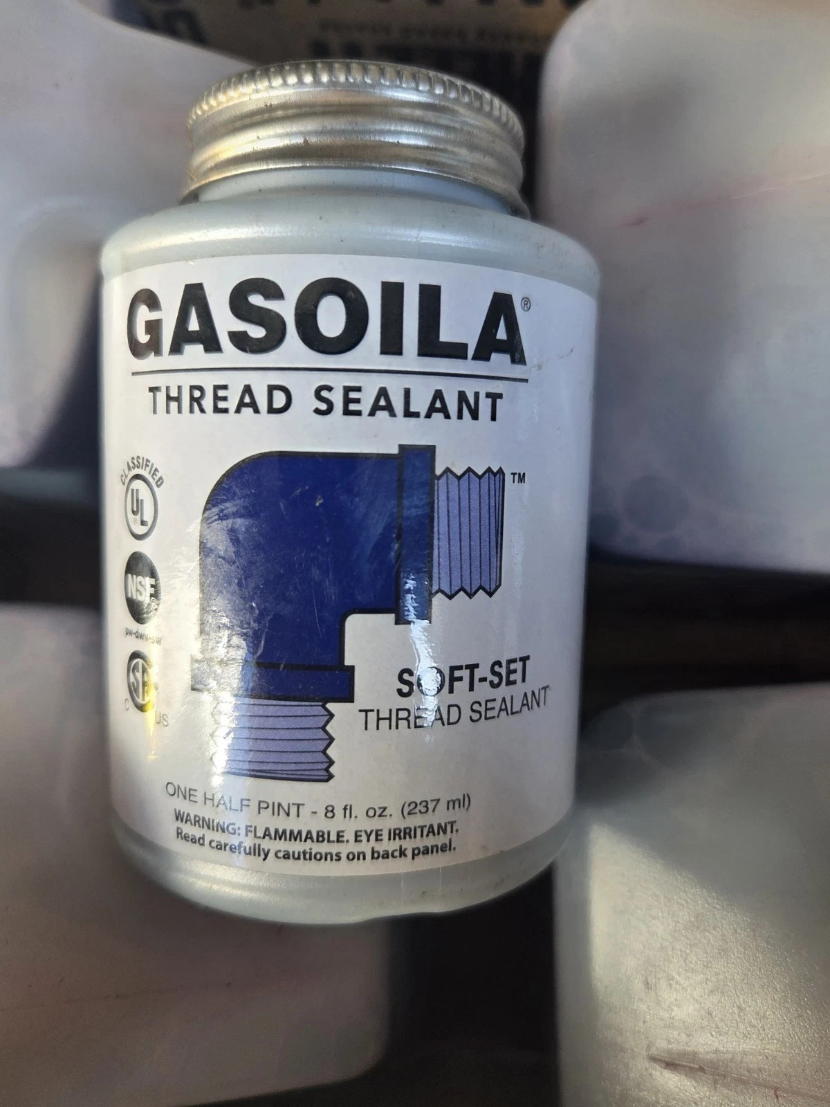 GASOILA Thread Sealant Soft 8 fl oz Pipe Thread Sealant