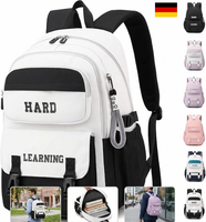Schulrucksack MäDchen Teenager Rucksack Schule, Schultasche Jungen Multi-Tasche