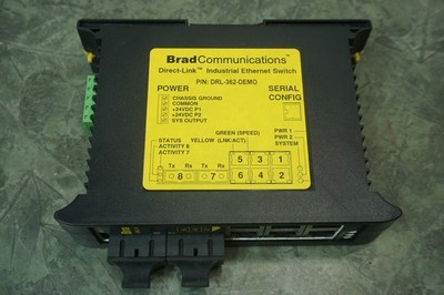 Brad Communications DRL-362-DEMO Direct Link Industrial Ethernet Switch